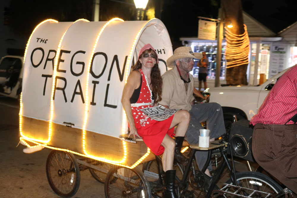 Zombie Bike Ride 2018 photo - Duval Street, Key West